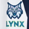 Minnesota lynx classic team logo on right shoulder sleeves