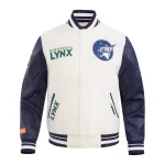 Minnesota Lynx Retro Classics Wool/Leather Jacket