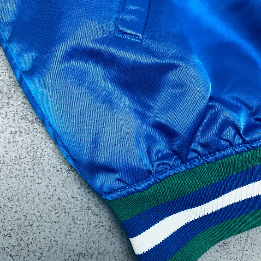 Minnesota timberwolves 90s vintage bomber jacket