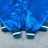Minnesota timberwolves 90s vintage satin bomber jacket