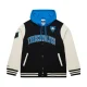 Minnesota timberwolves black courtside hooded jacket