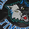 Minnesota timberwolves heavyweight varsity jacket
