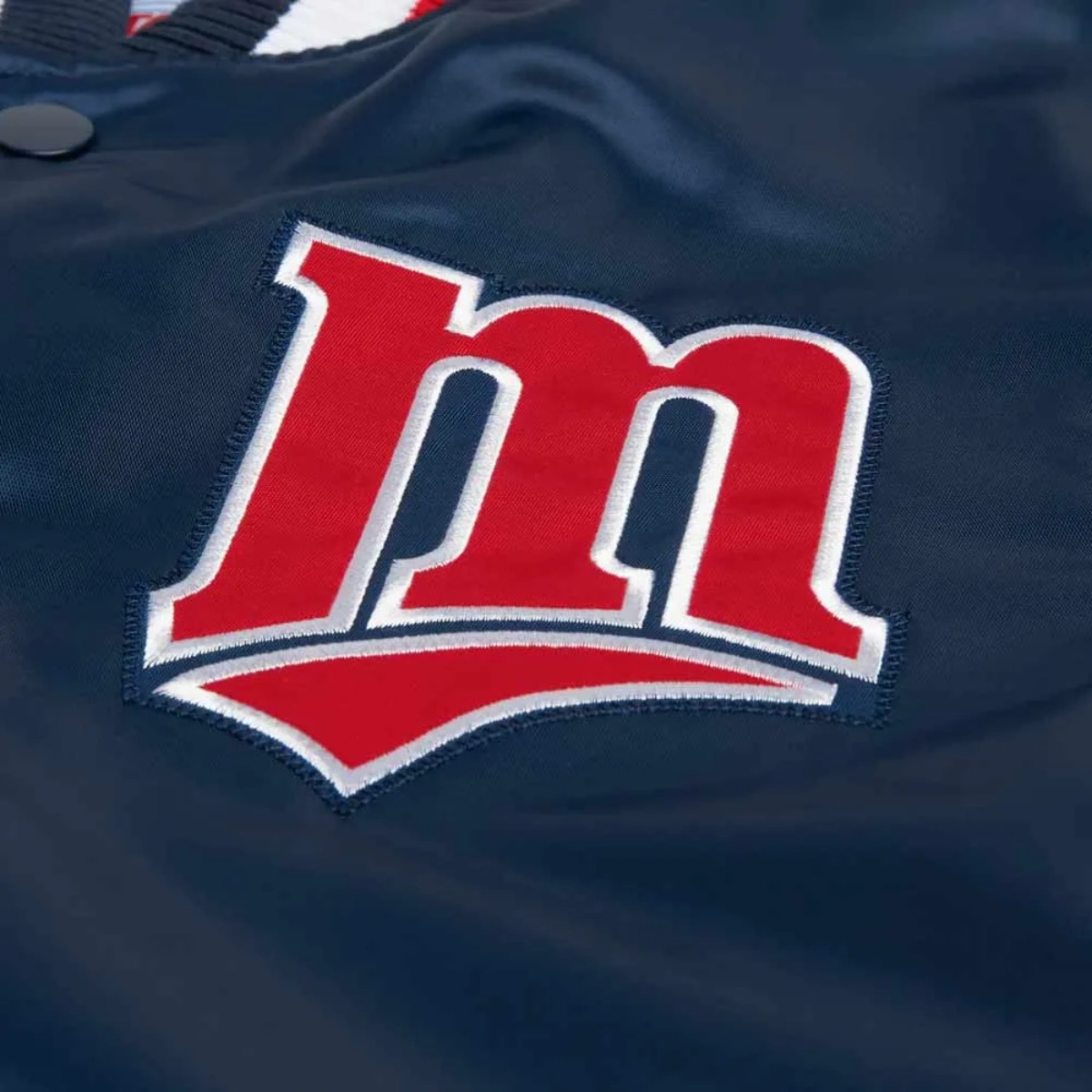 Minnesota twins classic satin jacket