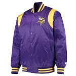 Minnesota Vikings Prime Time Purple Satin Jacket