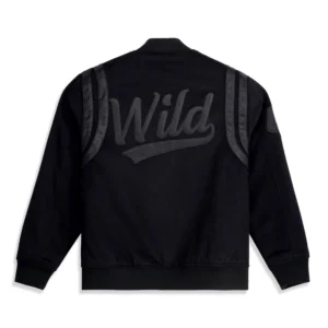 Minnesota wild hardwood black walk the tunnel wool jacket