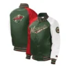 Minnesota wild youth full snap jacket
