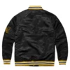 Mizzou script full snap varsity jacket black 1 1