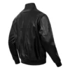 Mlb new york yankees washed vanguard mens leather jacket