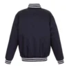 Montreal canadiens front hit navy polyester jacket