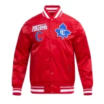 Montreal Canadiens Retro Classic Red Satin Jacket
