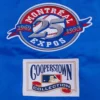 Montreal expos retro classic full snap satin varsity jacket blue 6