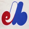 Montreal expos retro classic full snap satin varsity jacket white 5