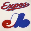 Montreal expos retro classic wool leather varsity jacket white blue 5