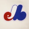 Montreal expos retro classic wool leather varsity jacket white blue 6