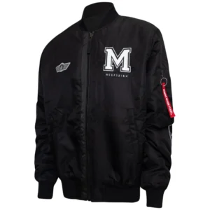 Morehouse maroon tigers bomber jacket