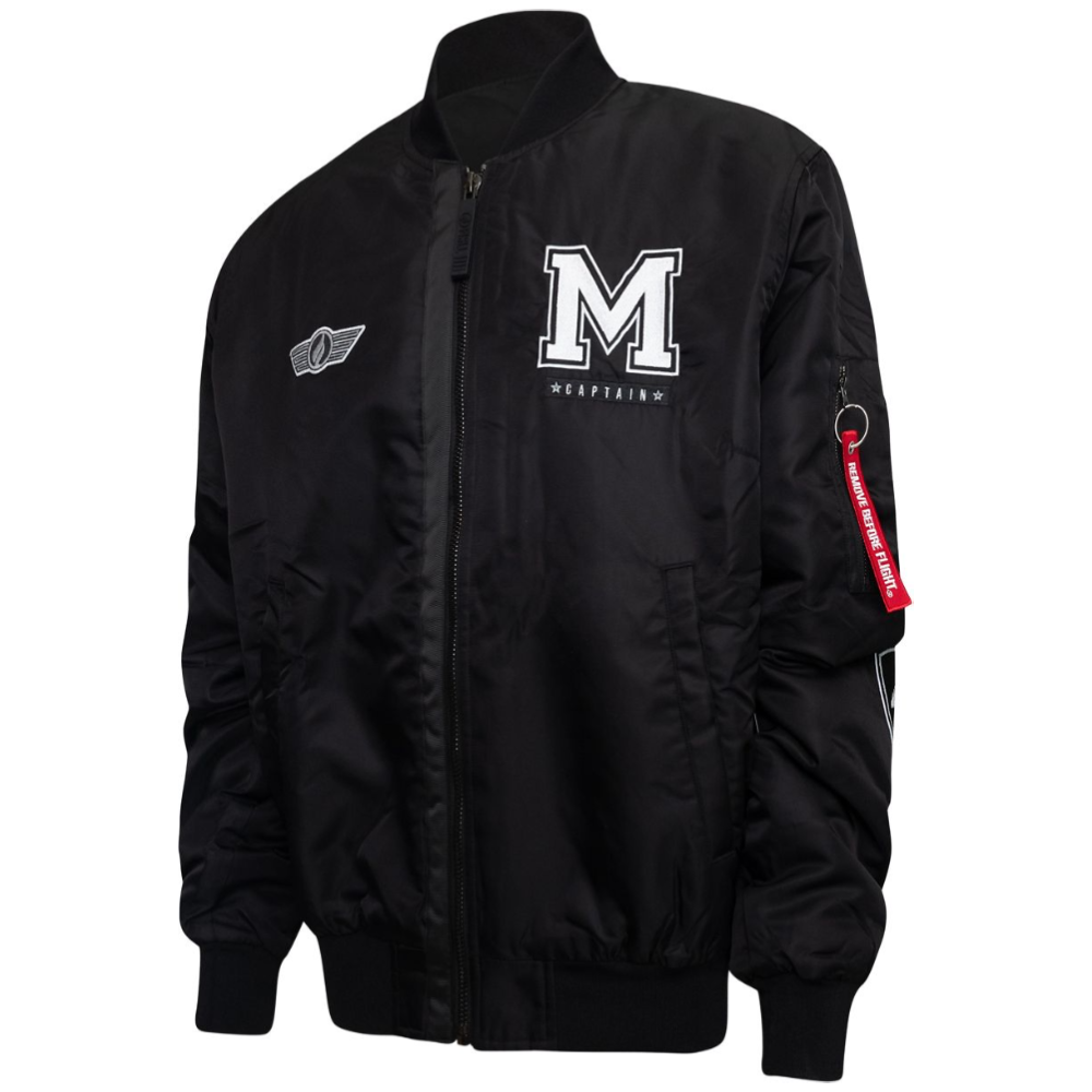 Morehouse maroon tigers bomber jacket
