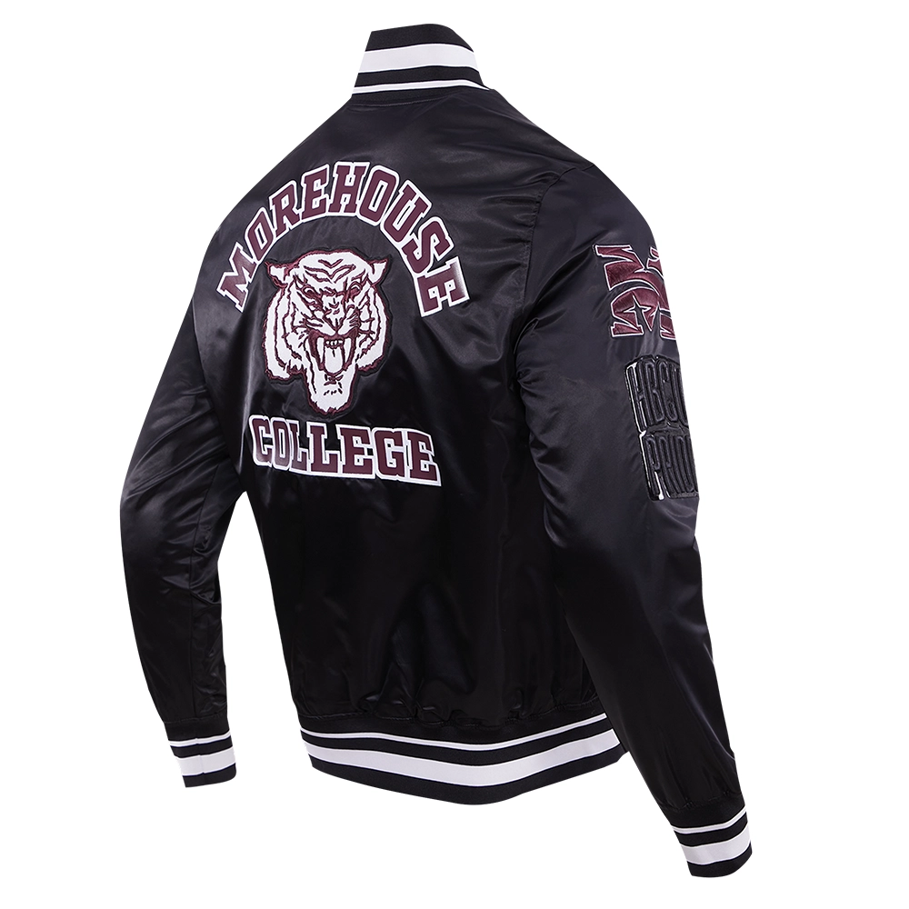 Morehouse maroon tigers classic black jacket