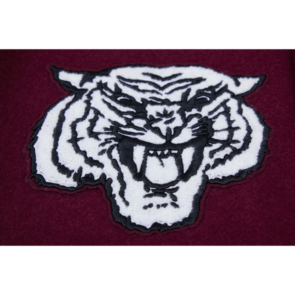 Morehouse maroon tigers classic wool maroon jacket