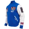 Morgan state bears homecoming wool leather jacket