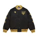 Chicago Bulls Hardwood Classics Black Wool Jacket