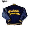 Nashville predators 2020 winter classic black varsity jacket