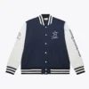 Navy dallas cowboys varsity jacket