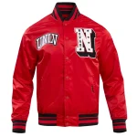 Nevada Wolf Pack Las Vegas Classic Red Satin Jacket