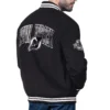 New jersey devils blackout corduroy varsity black jacket