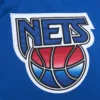 New jersey nets cooperstown full snap satin varsity jacket