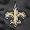 New orleans saints locker room satin varsity jacket black 3
