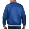 New york giants locker room satin varsity jacket blue 2