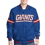 New York Giants Scout Royal Satin Jacket