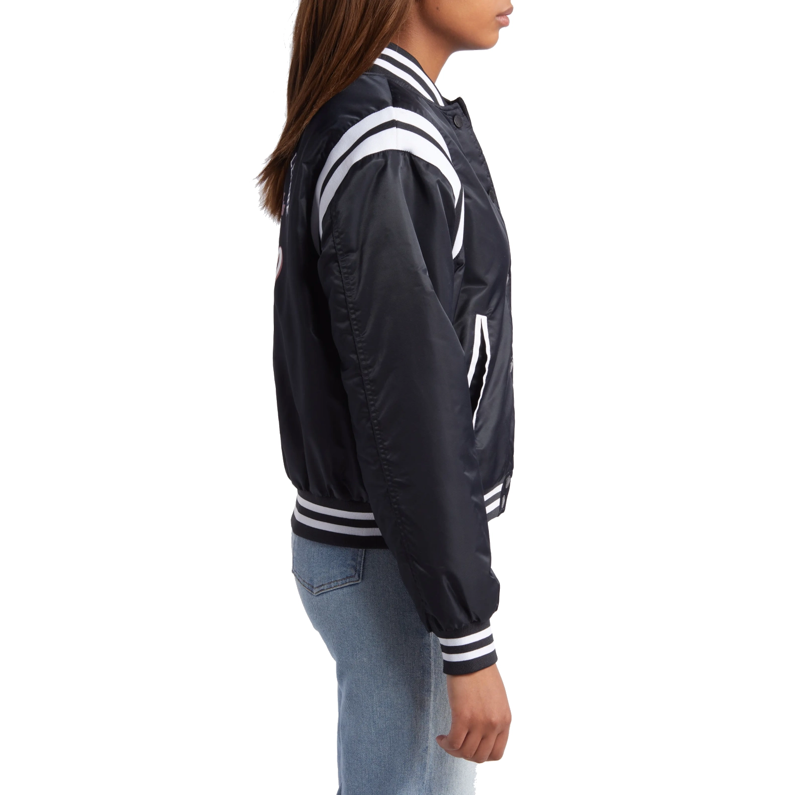 New york giants wear by erin andrews womens bomber jacket black 6