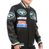 New york jets mashup wool jacket