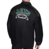 New york jets retro logo coaches jacket