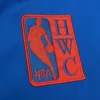 New york knicks cooperstown full snap satin varsity jacket