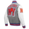 New york knicks mashup wool leather varsity jacket greywhite 5 1
