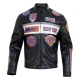 New york knicks moto leather jacket 1