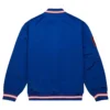 New york knicks og 20 full snap satin varsity jacket 2