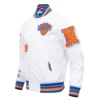 New york knicks old english satin