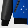 New york knicks ovo x nba wool leather waist detail