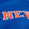 New york knicks team origins blue satin jacket