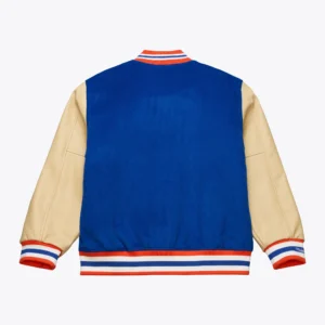 New york knicks team traditions full snap jacket