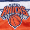 New york knicks the ambassador satin varsity jacket blue