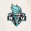 New york liberty retro classic chenille patch on left chest