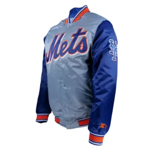 New york mets exclusive satin jacket