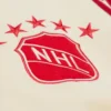 New york rangers browncream dusted hooded nhl logo