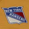 New york rangers browncream dusted hooded team logo