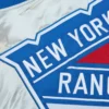 New york rangers team og 20 full zip satin varsity jacket silver 4