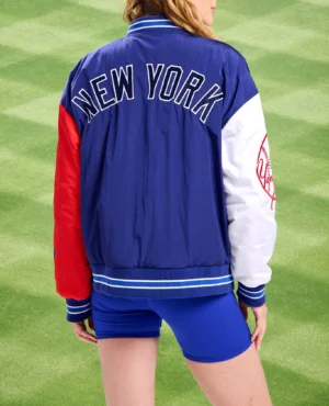 New york yankees bomber jacket team colors